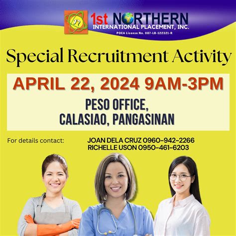 poea calasiao pangasinan address